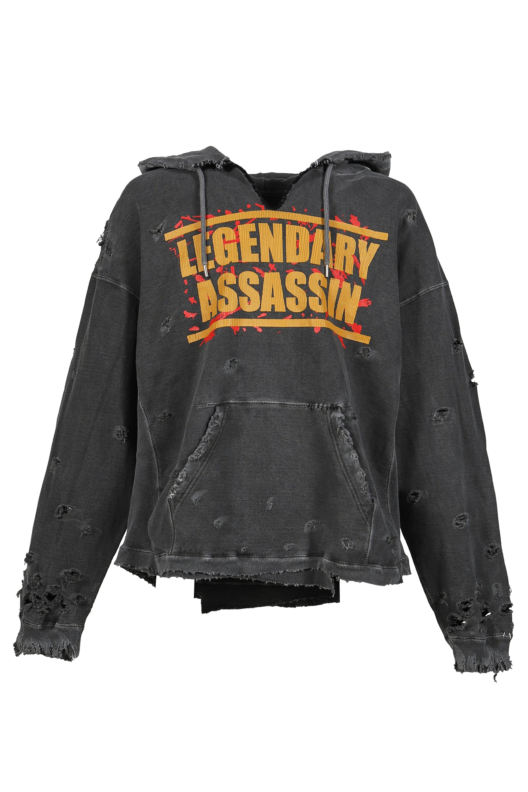 HOODIE (SAKAMOTO)/ MINUS COLLABORATION / BLK