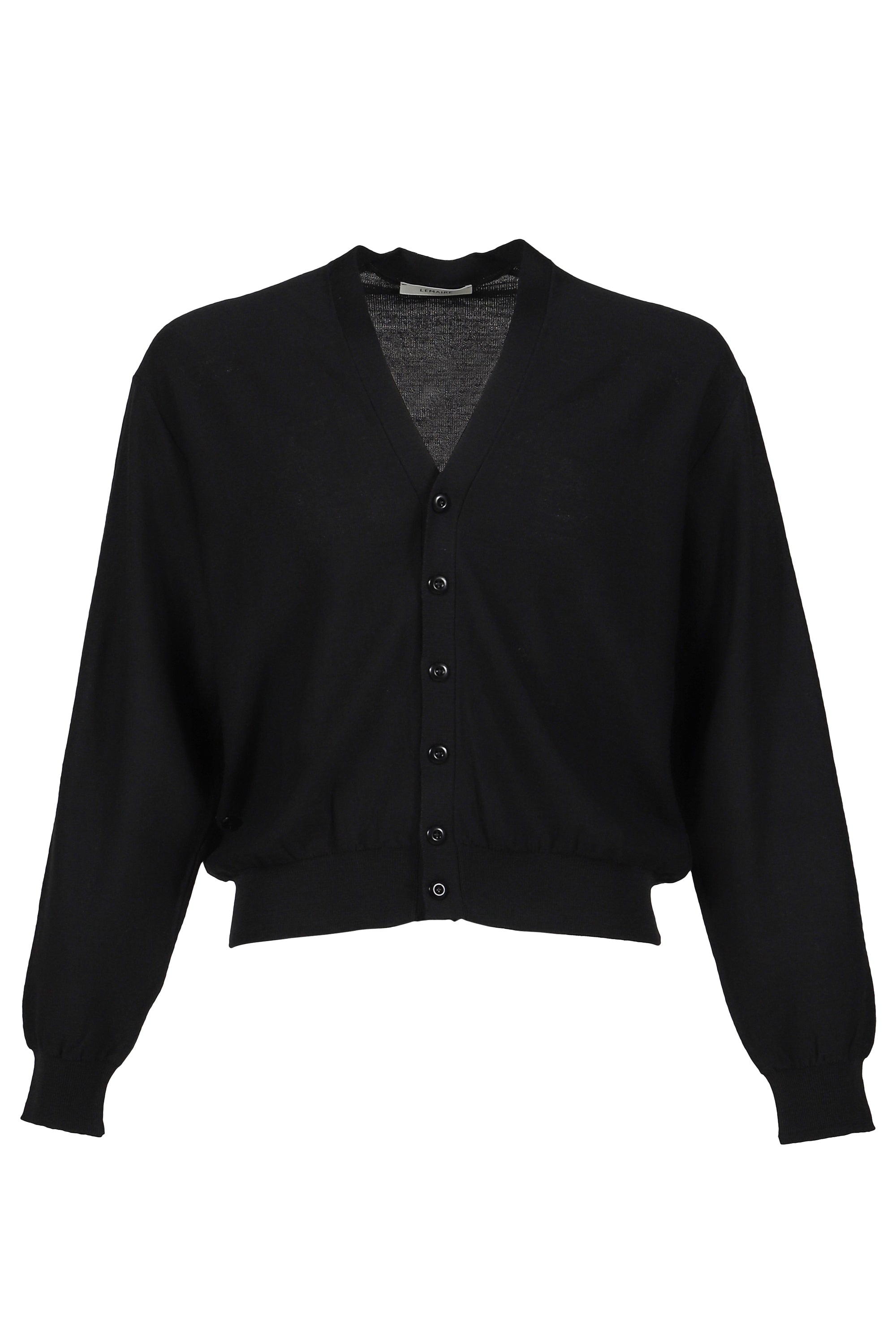 lemaire ルメール　レイヤード　カーディガン　ニット　therow ザロウ LEMAIRE ルメール SS26 TWISTED CARDIGAN / BLK - NUBIAN ヌビアン