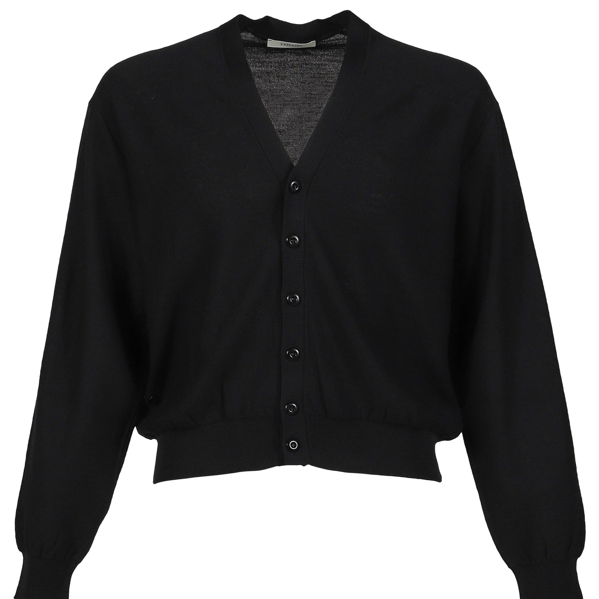 LEMAIRE ルメール SS26 TWISTED CARDIGAN / BLK - NUBIAN ヌビアン
