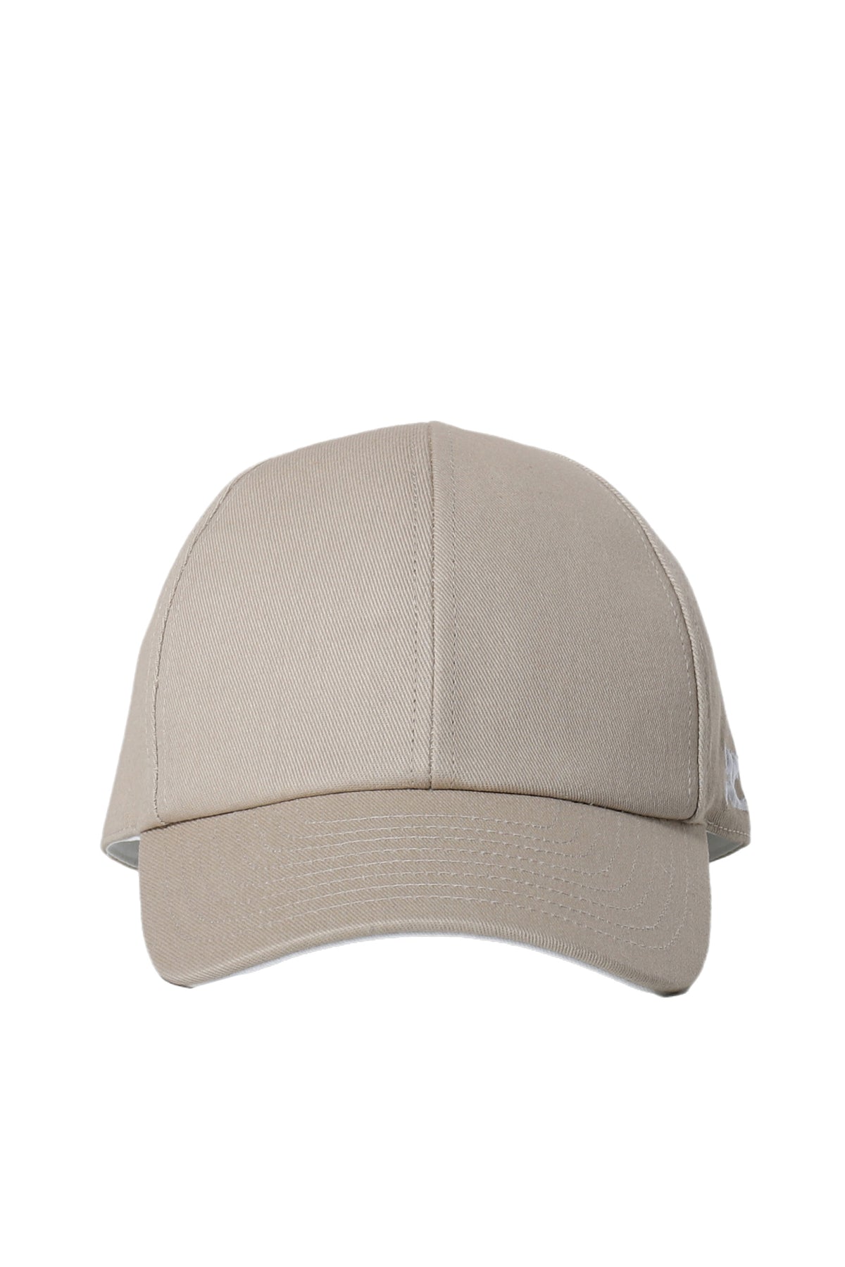 EMBROIDERED COTTON CAP / SAND