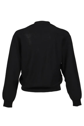 TWISTED CARDIGAN / BLK