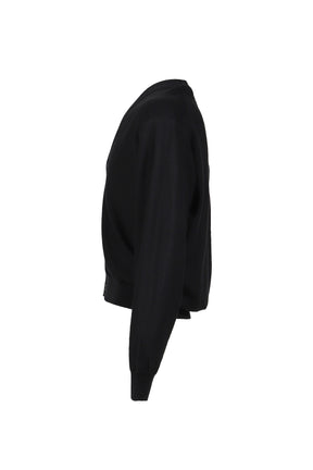 TWISTED CARDIGAN / BLK