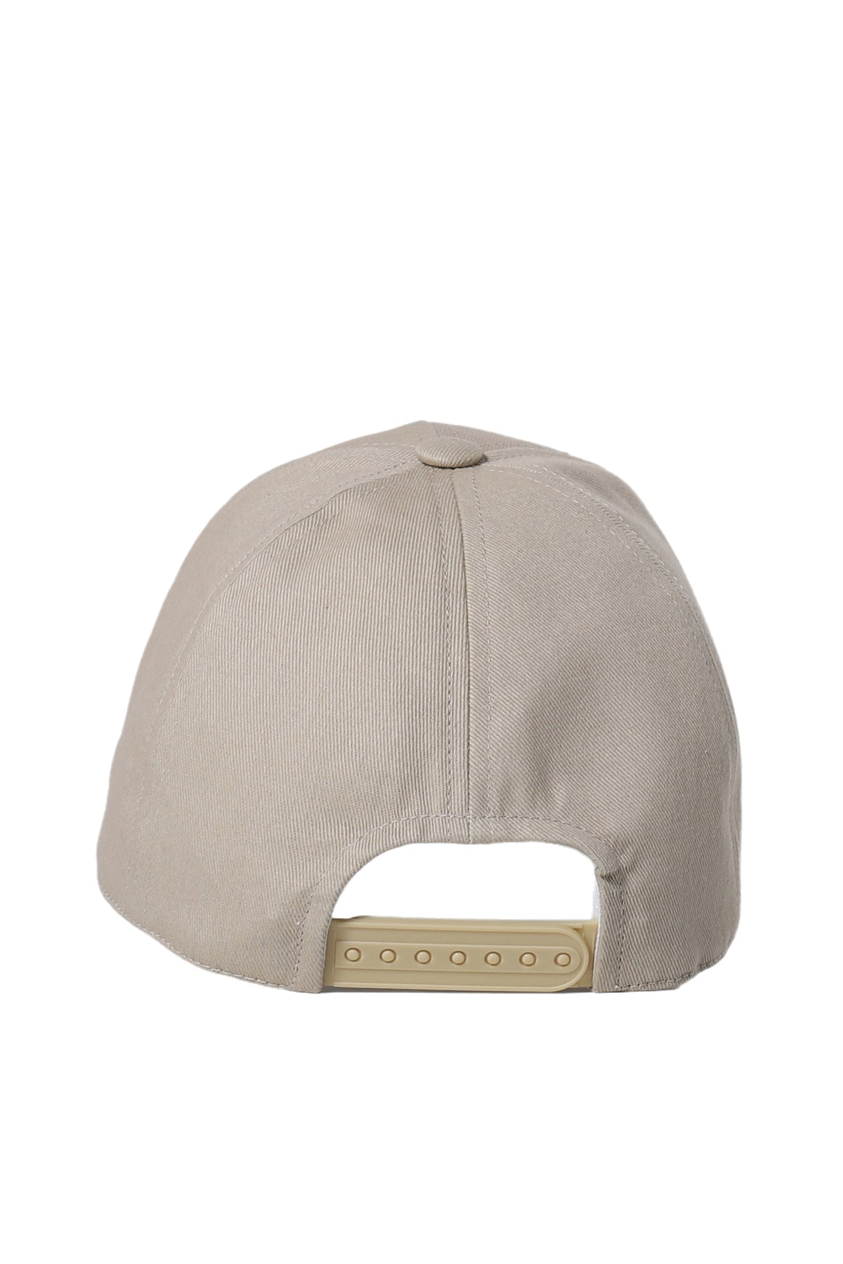 EMBROIDERED COTTON CAP / SAND