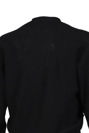 TWISTED CARDIGAN / BLK