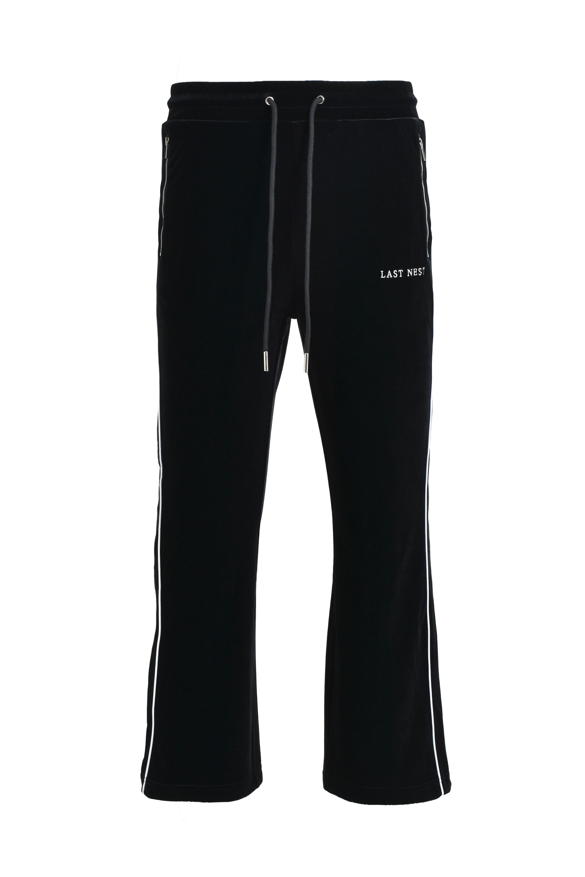 VELOUR TRACK PANTS V2 / BLK