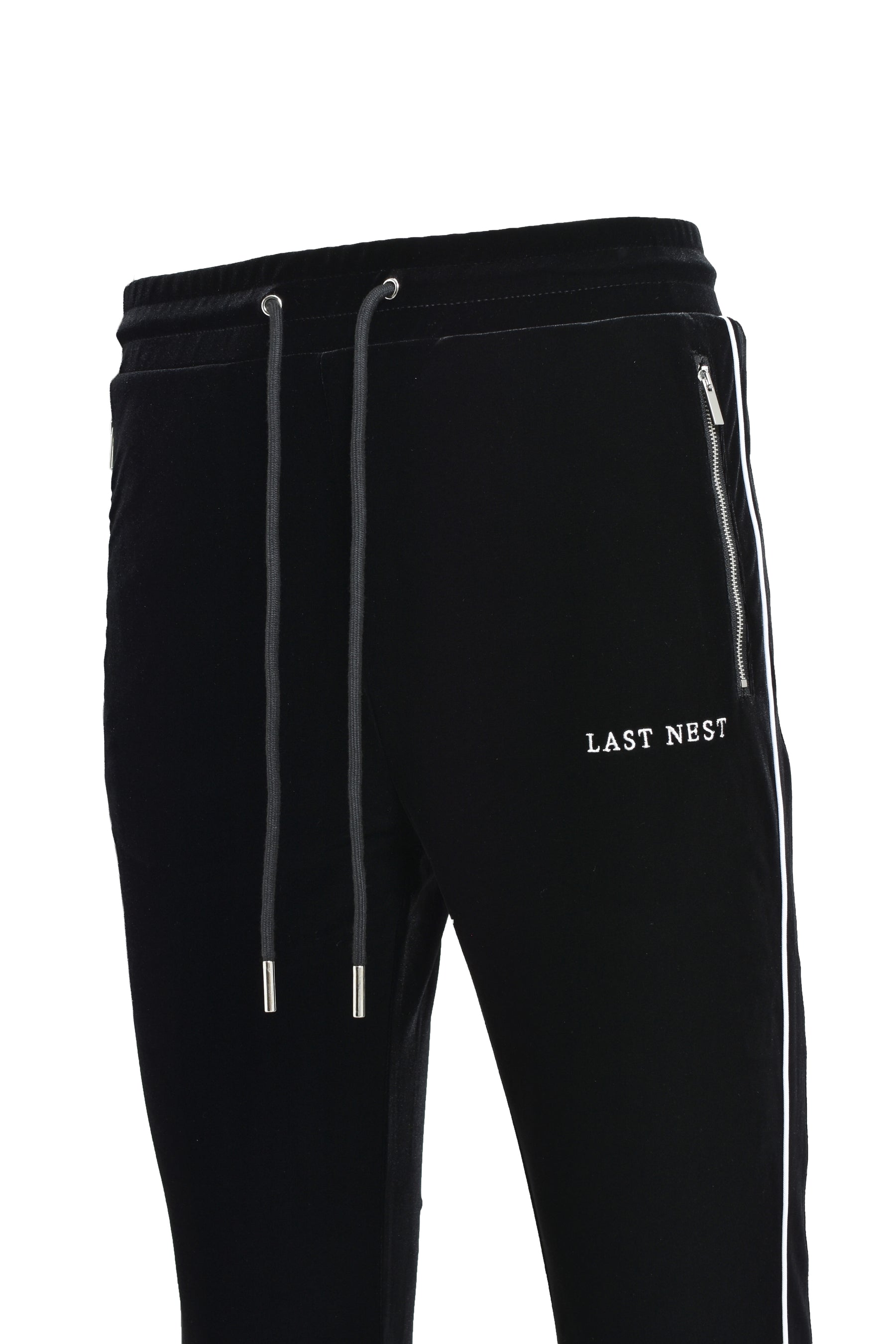 Velour Track Pants V2 / Black