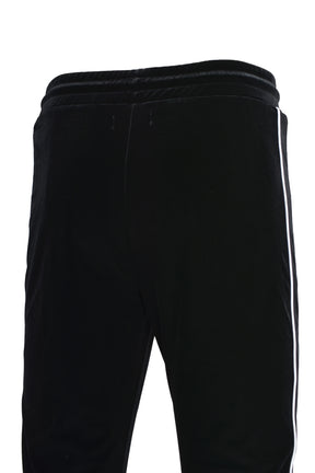 Velour Track Pants V2 / Black