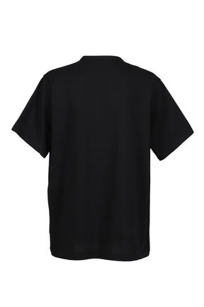 Yohji Yamamoto S/S PRINT T-SHIRT / BLK