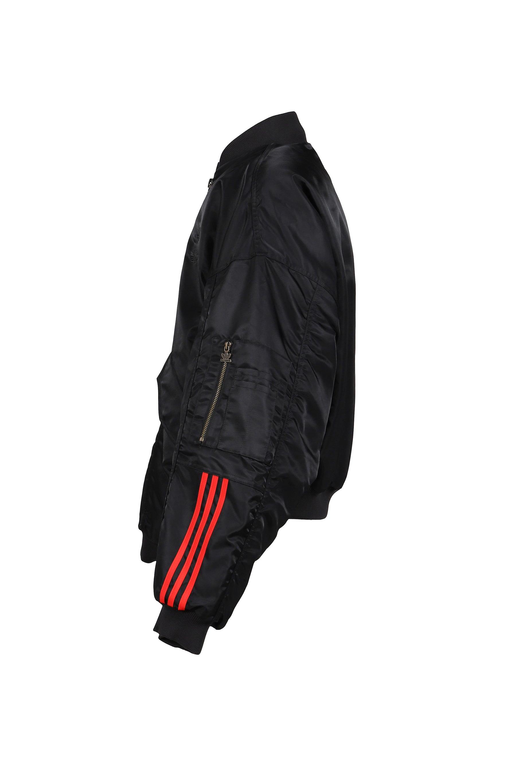 WC SATIN BOMBER / BLK