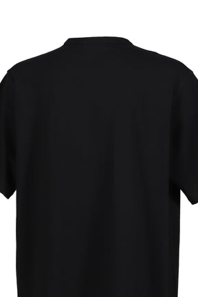 Yohji Yamamoto S/S PRINT T-SHIRT / BLK