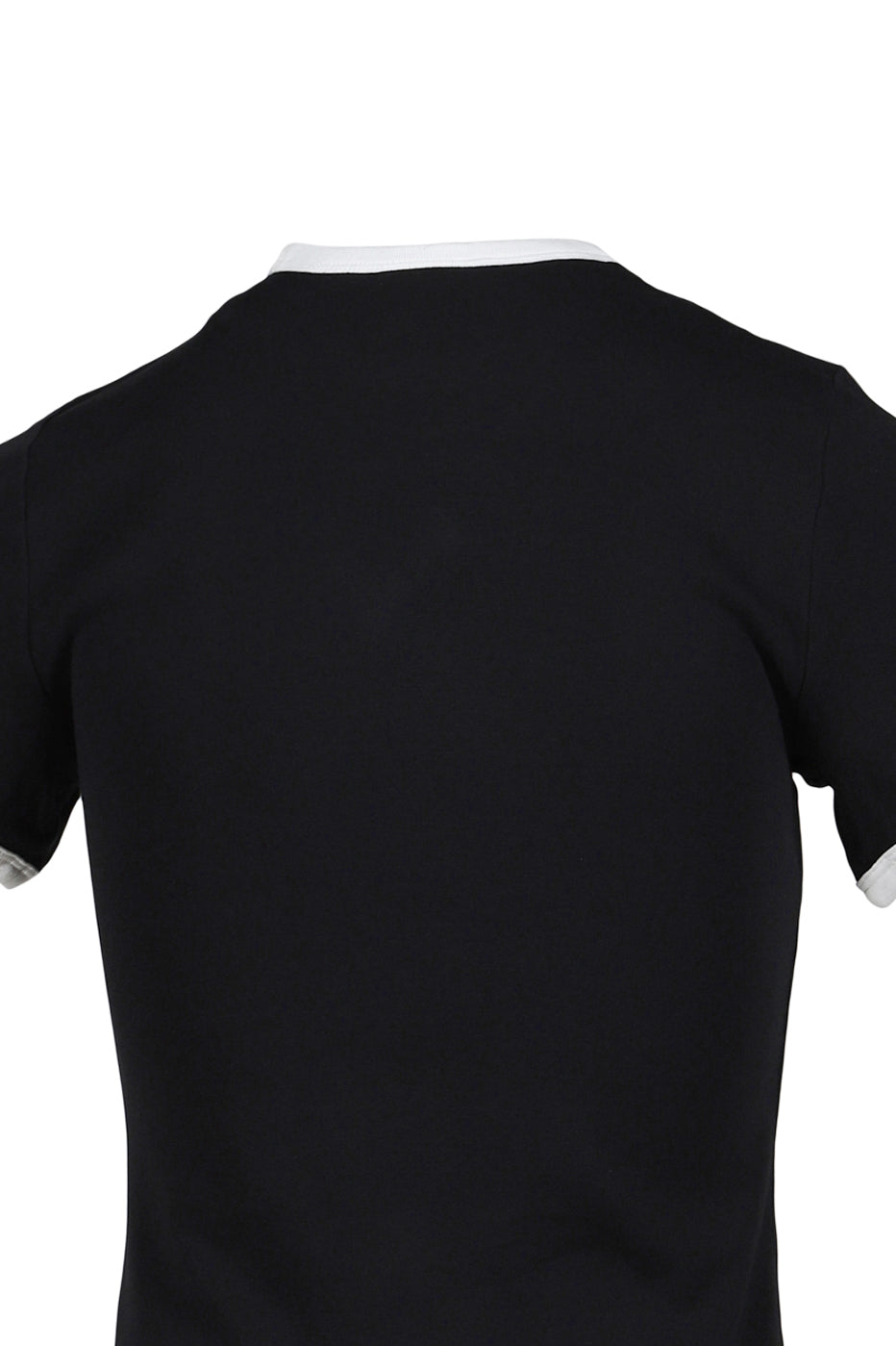 SIGNATURE CONTRAST T-SHIRT / BLK/HERITAGE WHT 