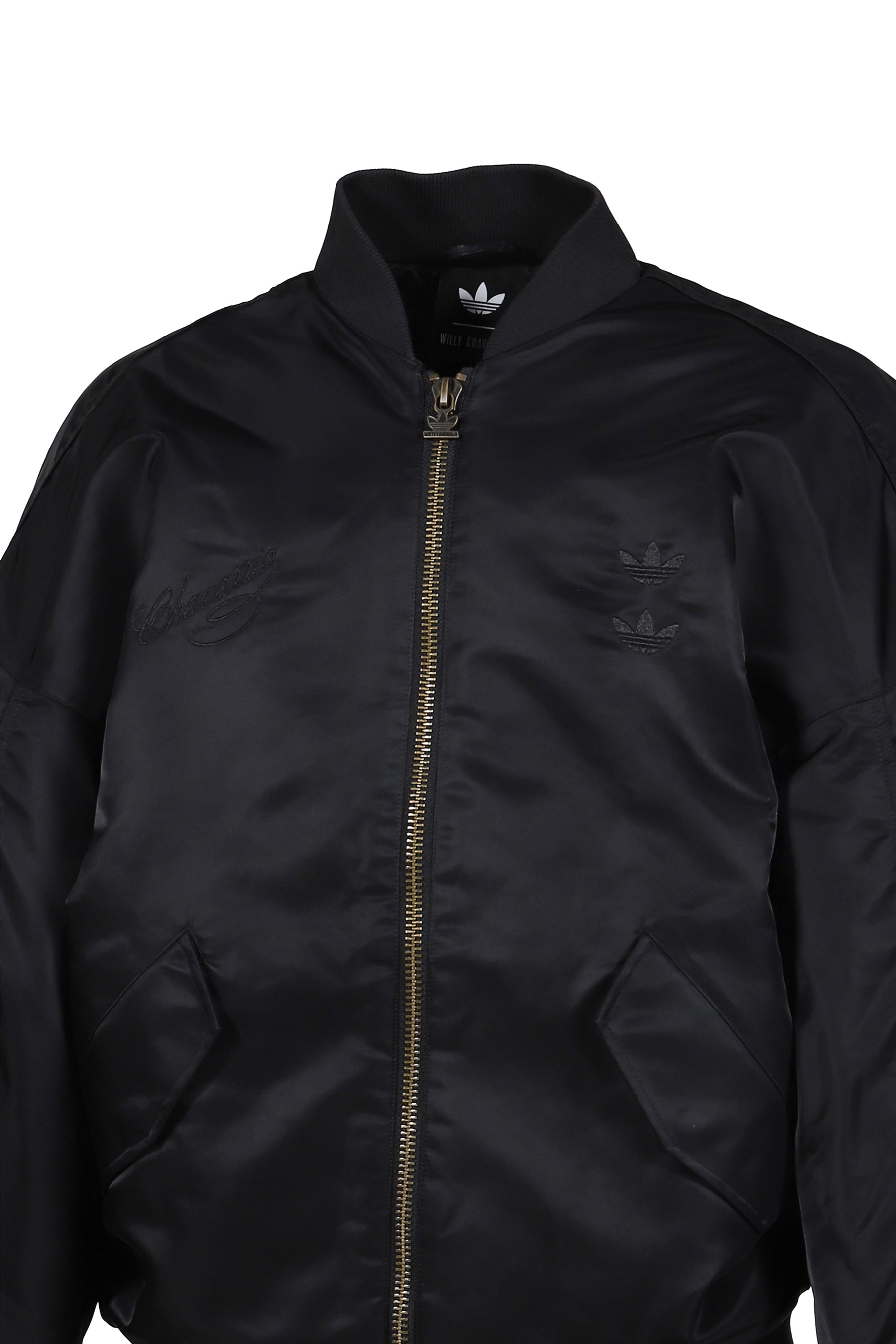 WC SATIN BOMBER / BLK