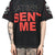 SATOSHI SENT ME TEE / BLK