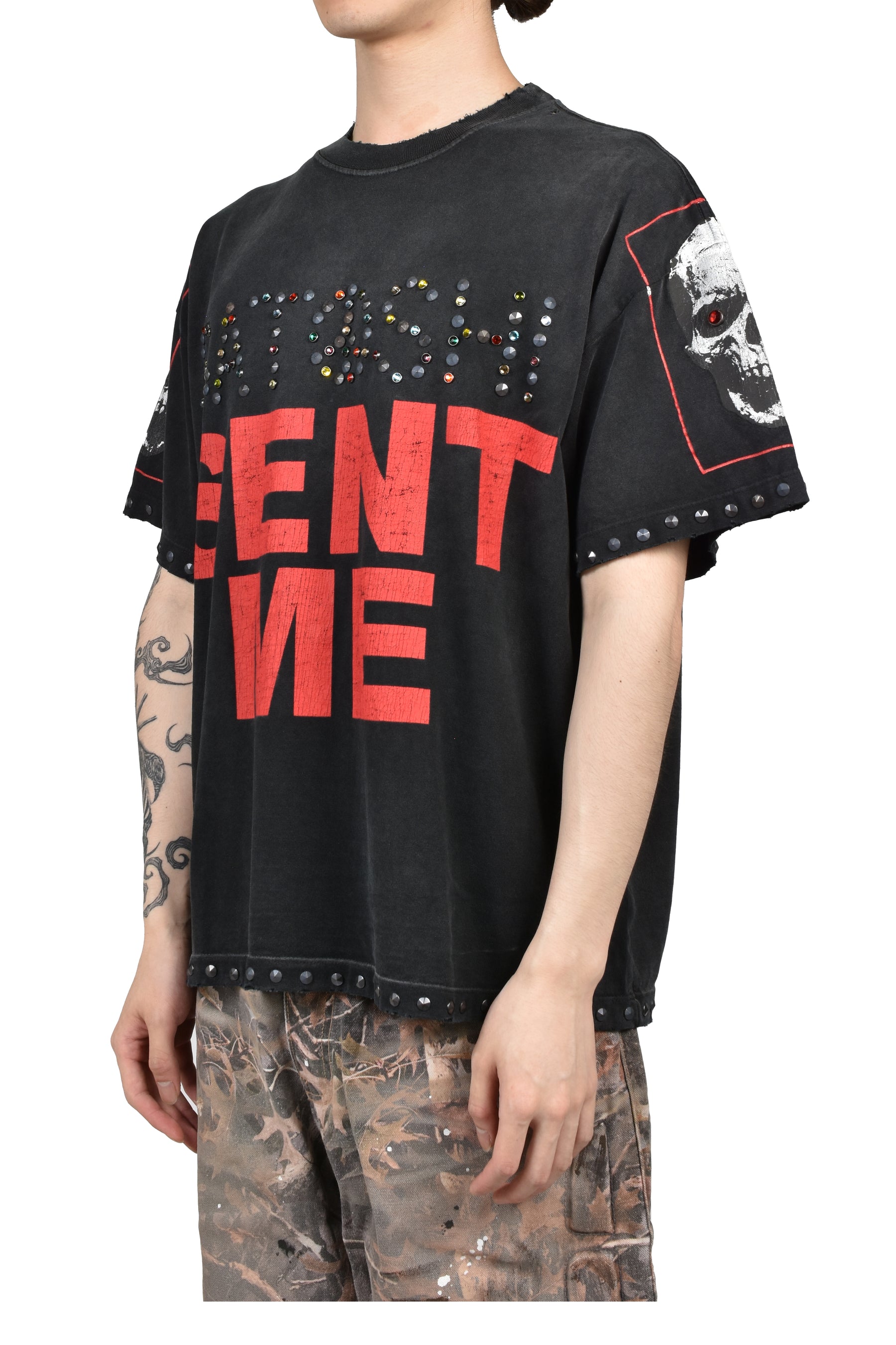 SATOSHI SENT ME TEE / BLK
