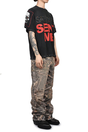 SATOSHI SENT ME TEE / BLK