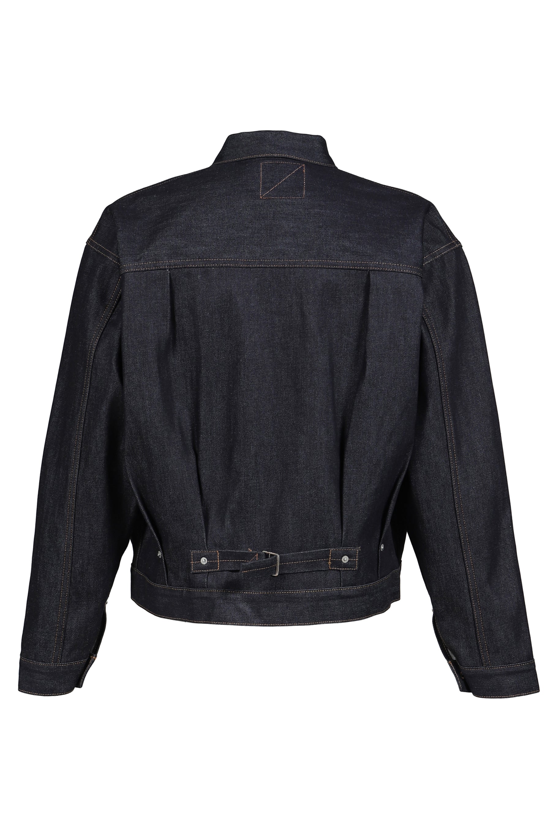 "RIGID" 2PKT DENIM JACKET / IND