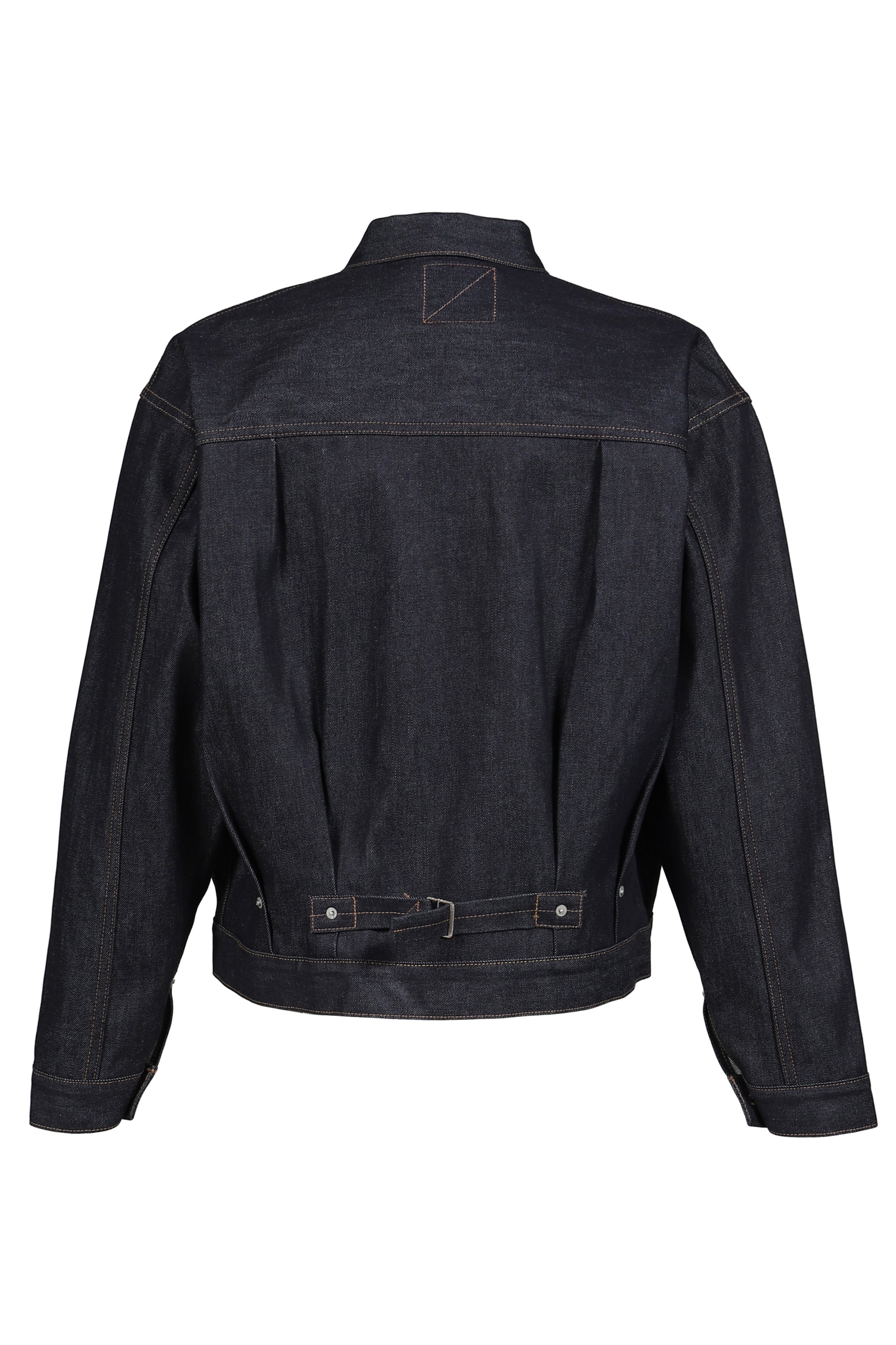 "RIGID" 2PKT DENIM JACKET / IND