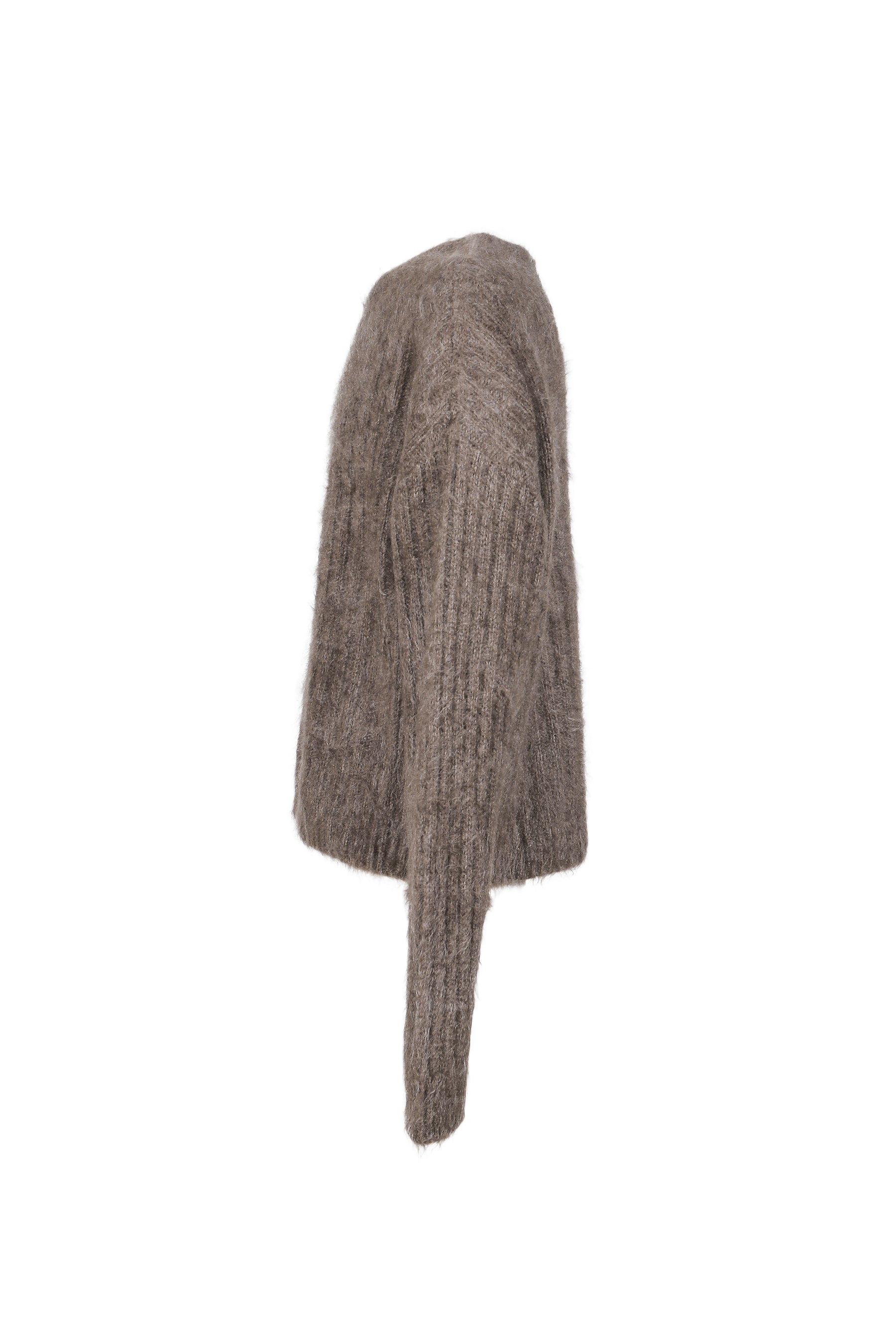 CASHMERE PULLOVER / DUSTY BRW 