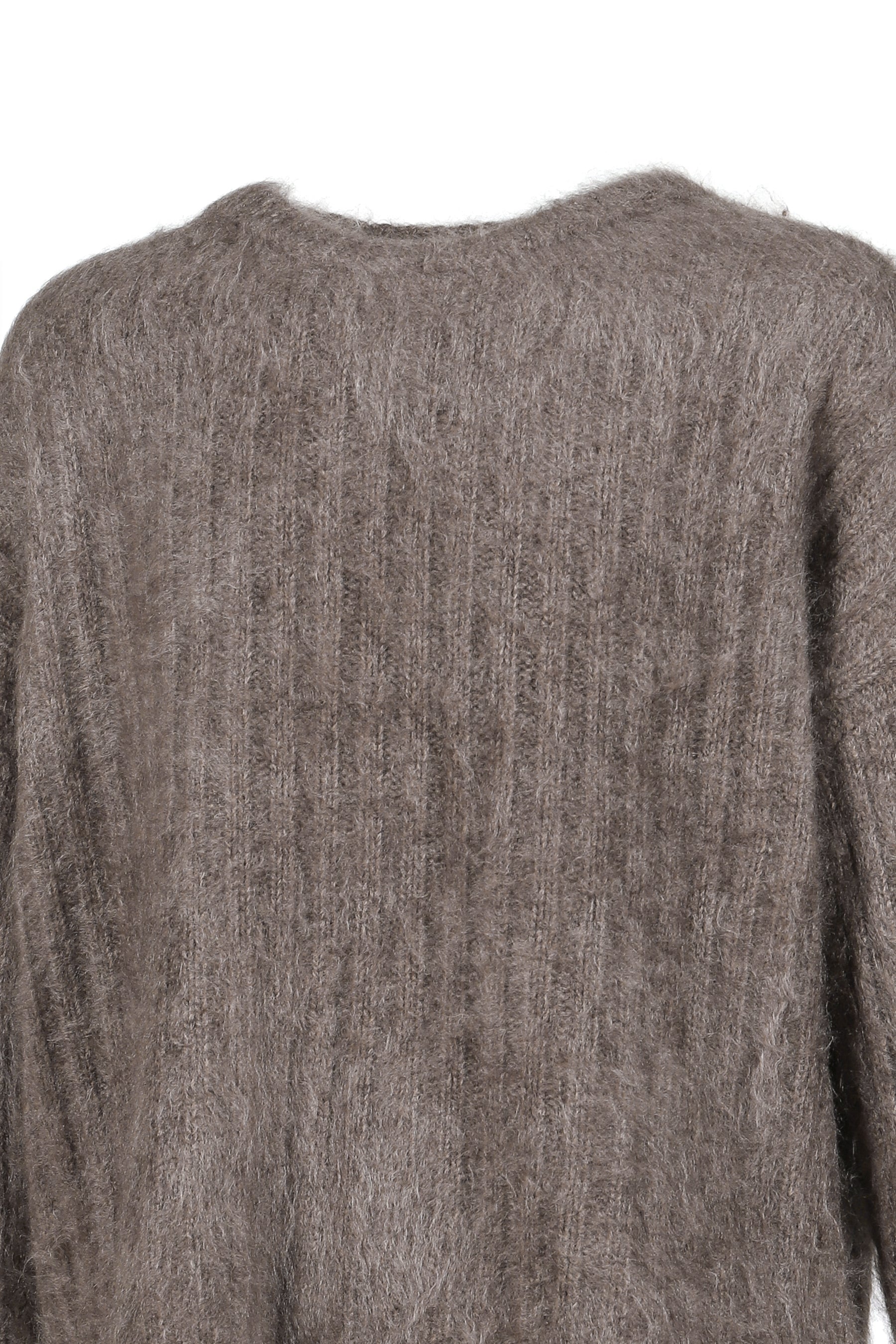 CASHMERE PULLOVER / DUSTY BRW 