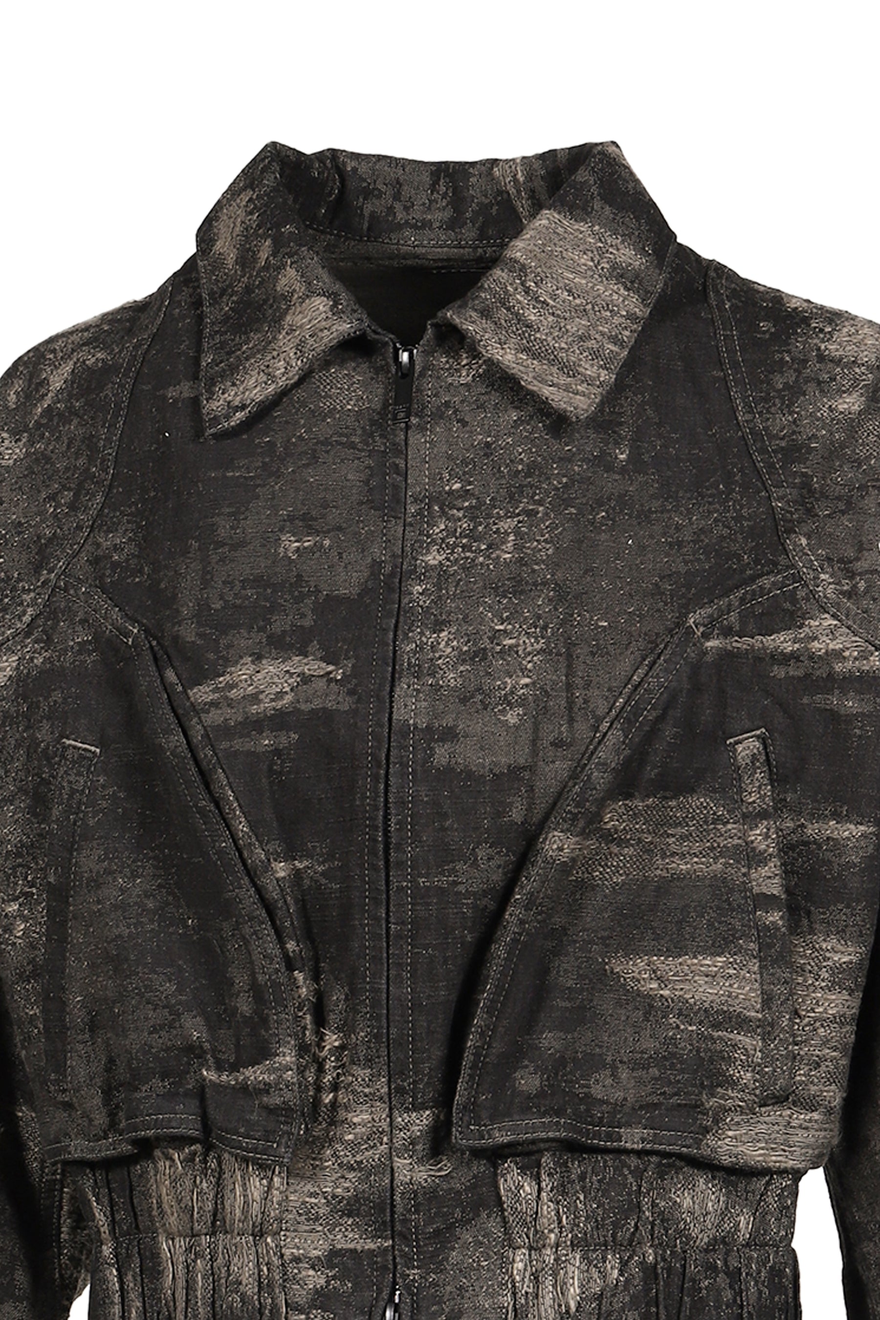 DENIM BLOUSON / GRY