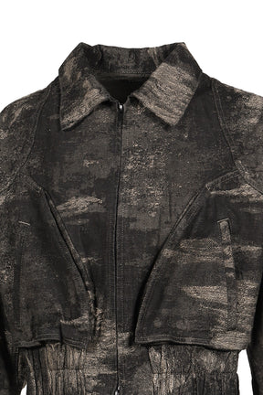 DENIM BLOUSON / GRY