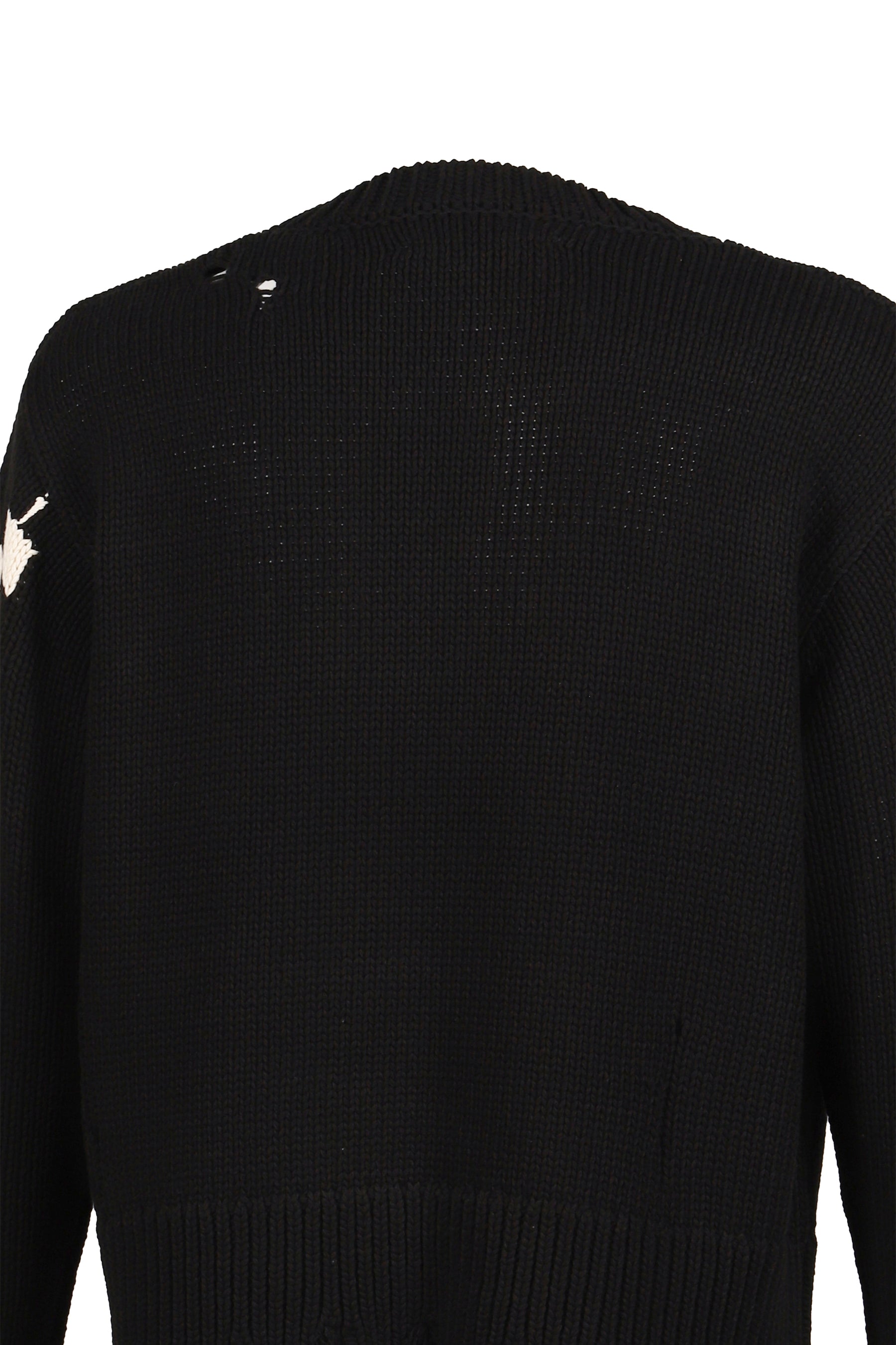 CHECKER KNIT / BLK