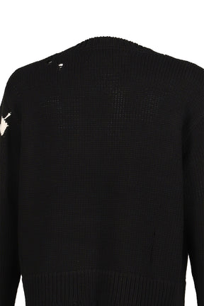 CHECKER KNIT / BLK