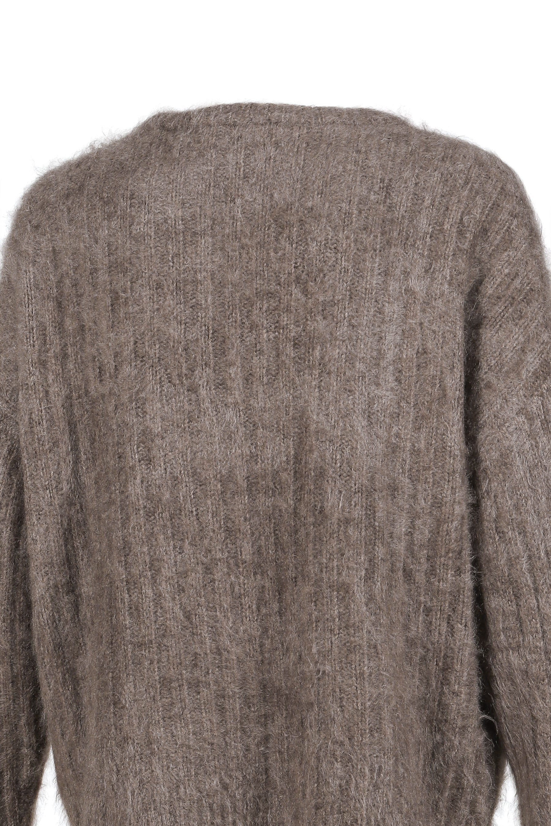 CASHMERE PULLOVER / DUSTY BRW 