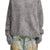CASHMERE PULLOVER / DUSTY BRW 