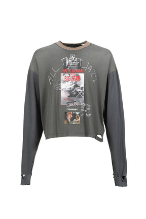 STAR 80 L/S TEE / VTG BLK