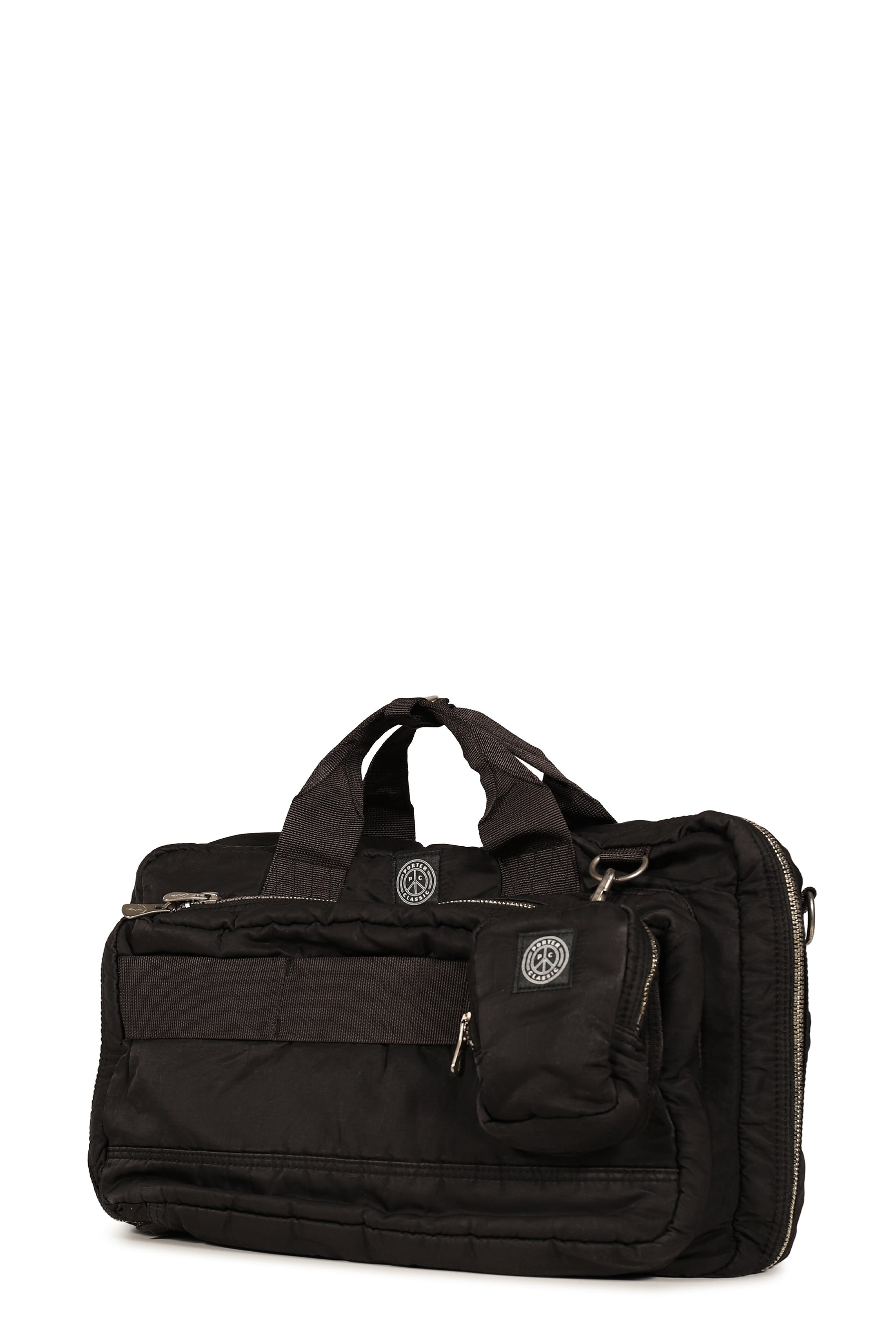 SUPER NYLON 3 WAY BRIEFCASE M / BLK