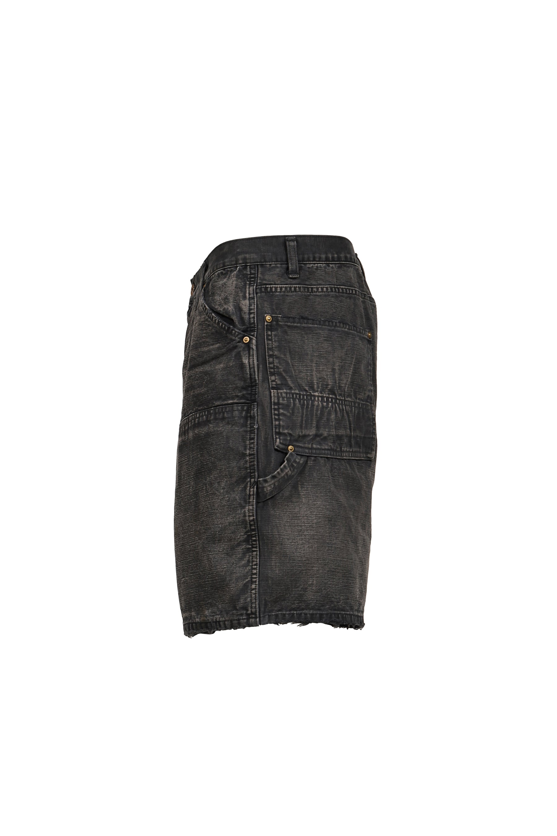 DOUBLE KNEE DUCK SHORTS AGED / BLK