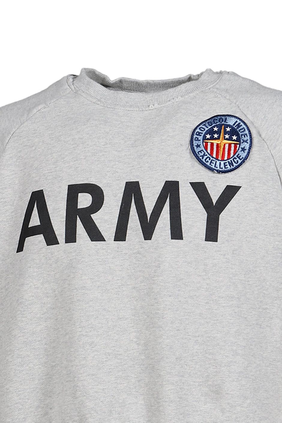 LAYERED THERMAL JERSEY / GRY