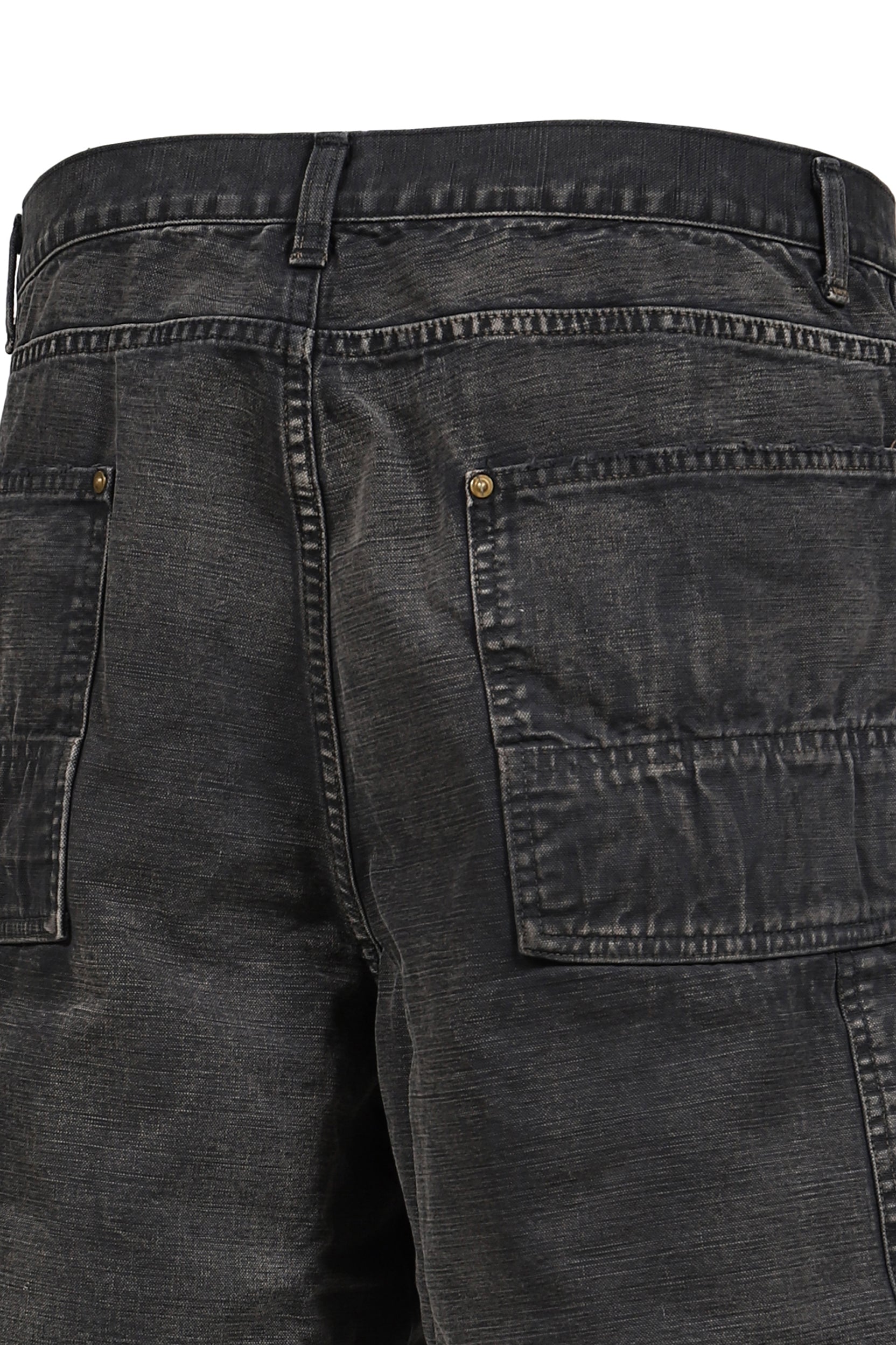 DOUBLE KNEE DUCK SHORTS AGED / BLK