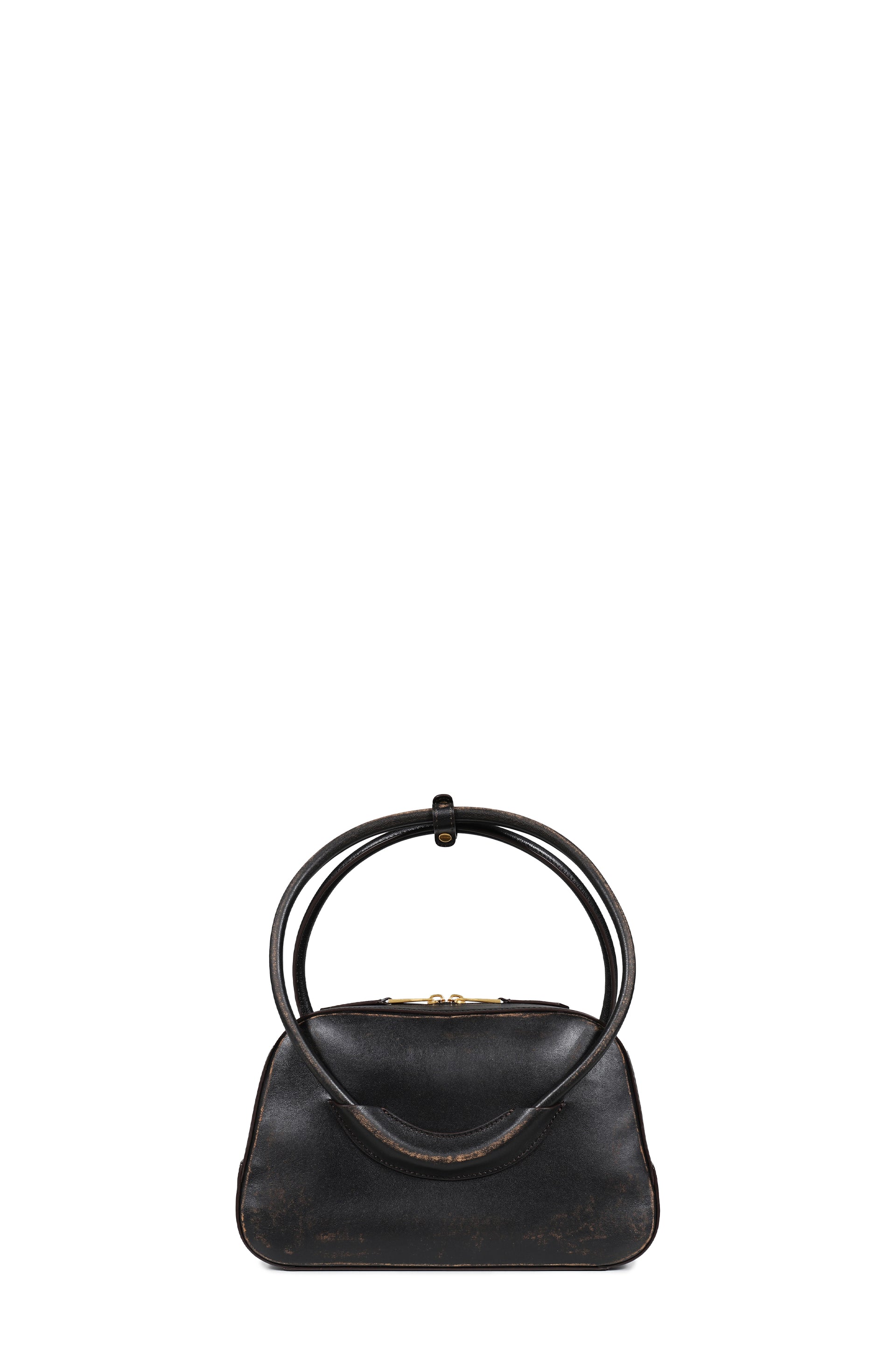 BOW RING HANDLE BAG / BRW