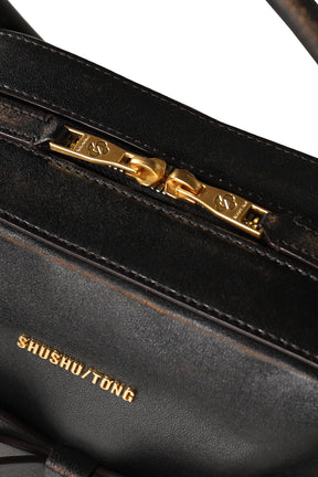 BOW RING HANDLE BAG / BRW