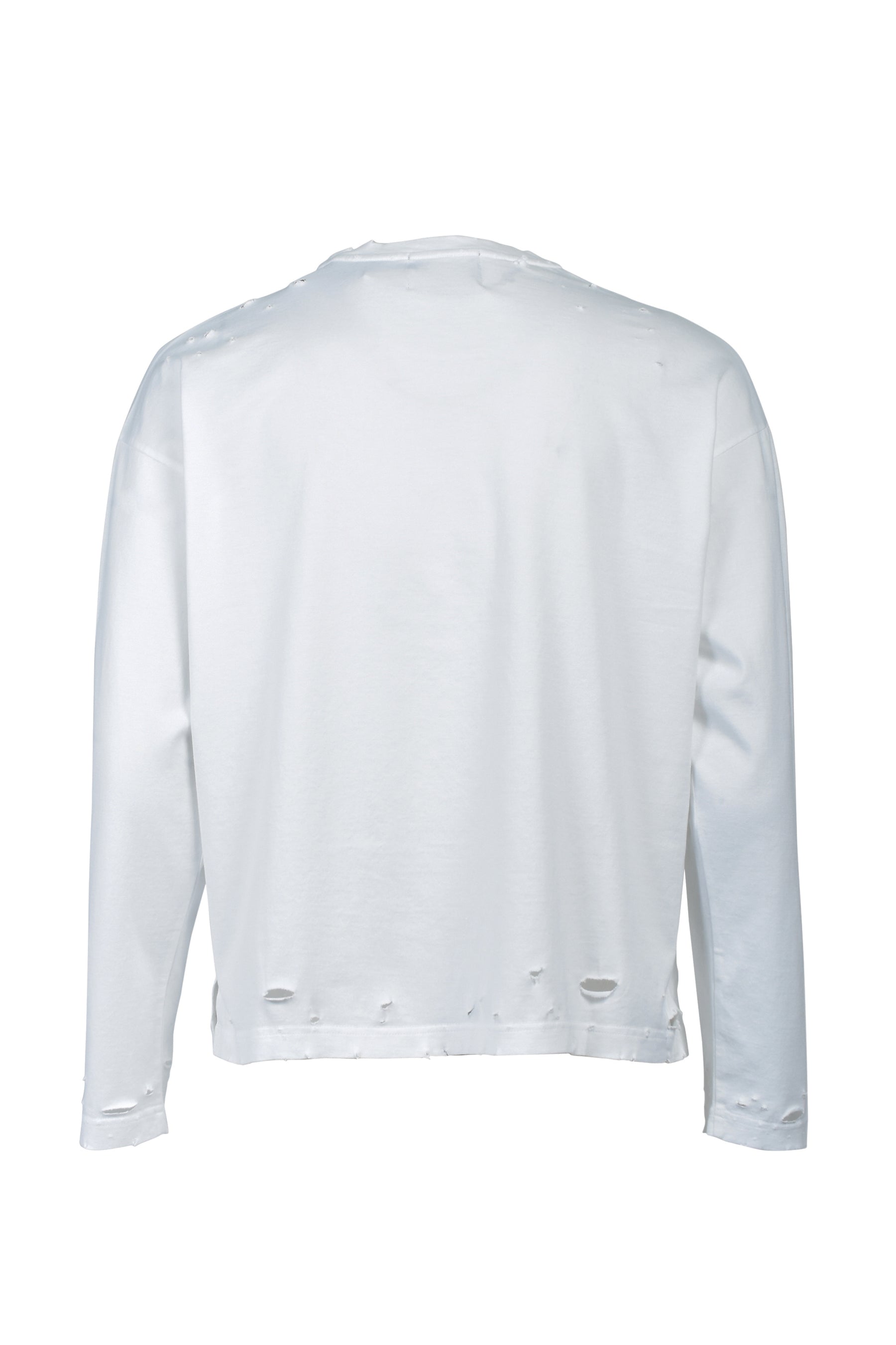 BLOND LONG SLEEVE / WHT
