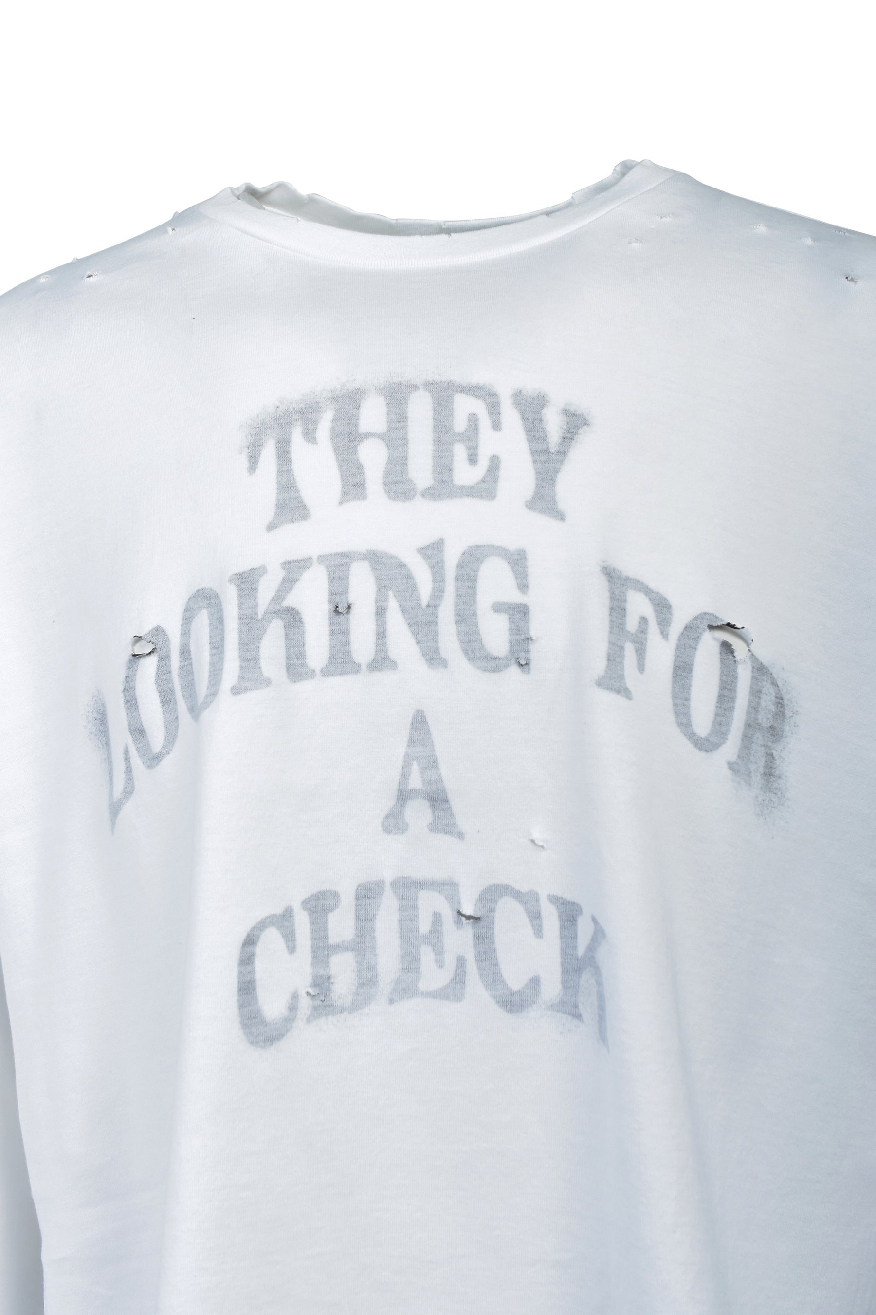 BLOND LONG SLEEVE / WHT