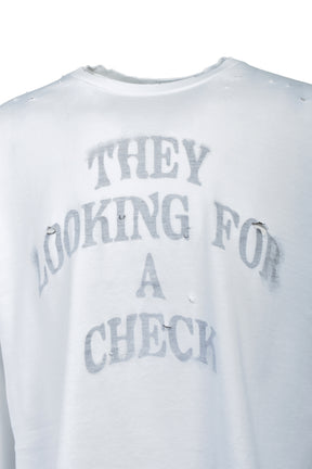 BLOND LONG SLEEVE / WHT