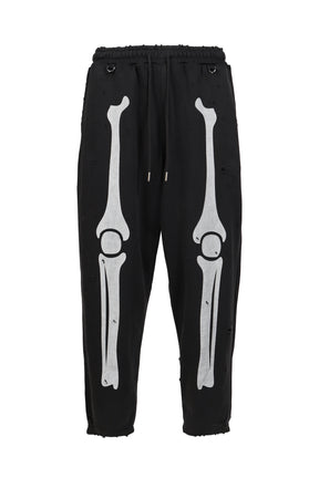 VANSON SWEAT PANTS (DAMAGED) / BLK