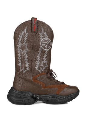 TOMO AND CO. FUNCTIONAL COSMIC WESTERN BOOTS / BRW