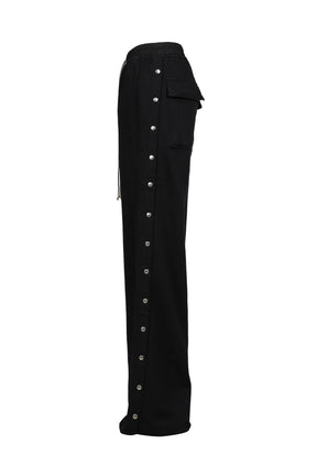 WIDE PUSHER PANTS / BLK