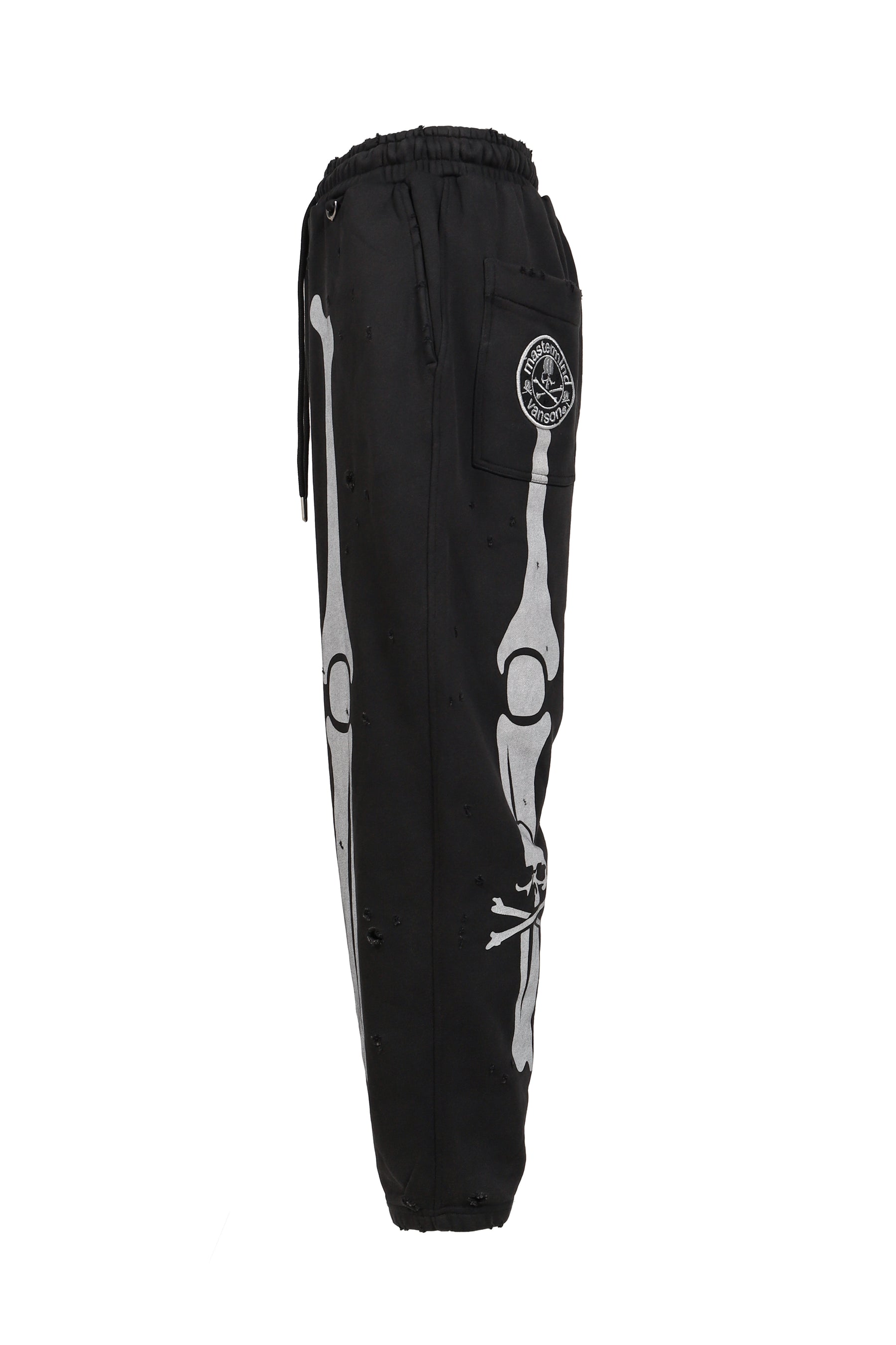 VANSON SWEAT PANTS (DAMAGED) / BLK