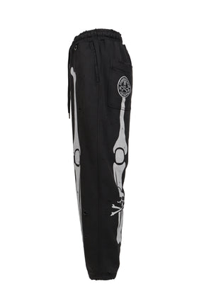 VANSON SWEAT PANTS (DAMAGED) / BLK