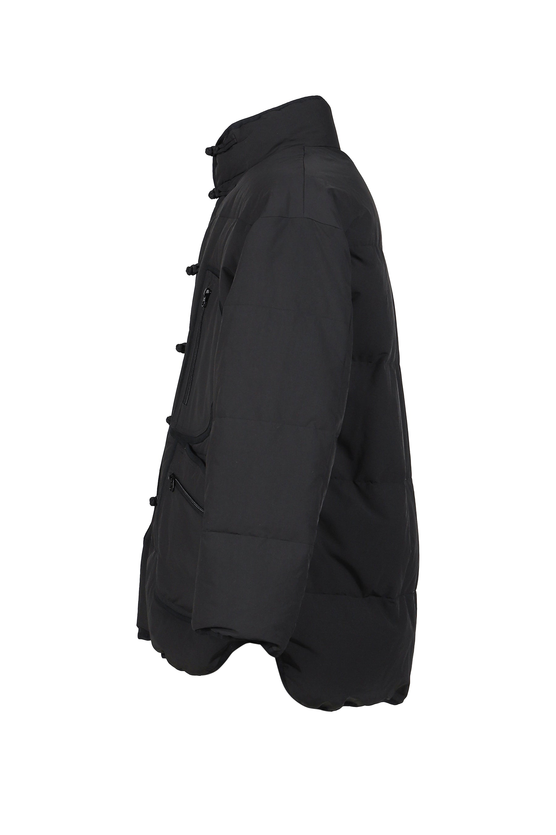 WEATHER CHINESE DOWN JACKET / BLK 