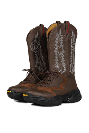 TOMO AND CO. FUNCTIONAL COSMIC WESTERN BOOTS / BRW