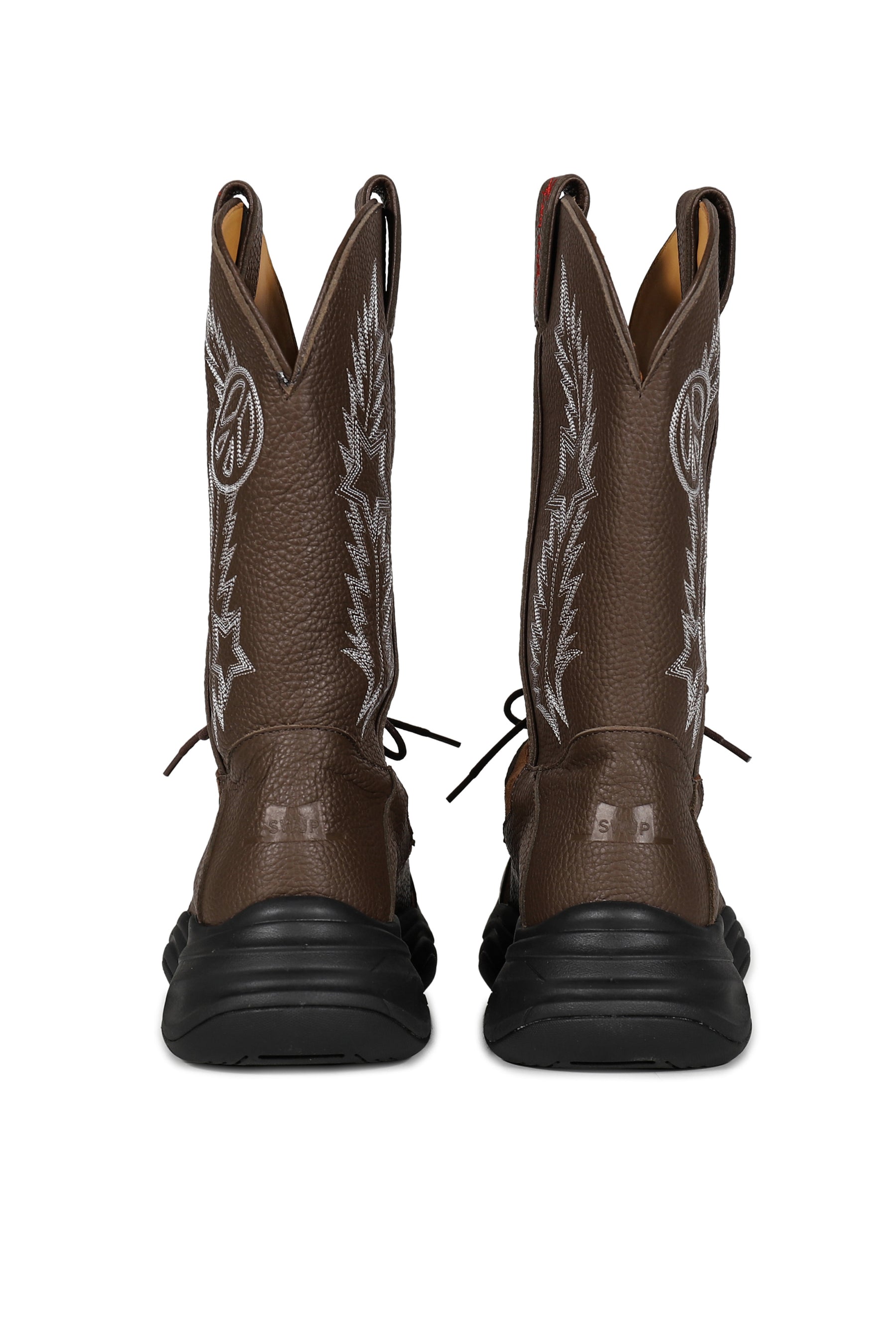 TOMO AND CO. FUNCTIONAL COSMIC WESTERN BOOTS / BRW