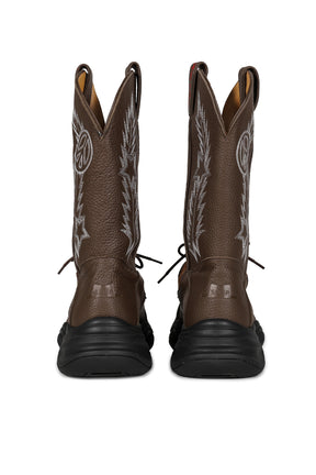 TOMO AND CO. FUNCTIONAL COSMIC WESTERN BOOTS / BRW