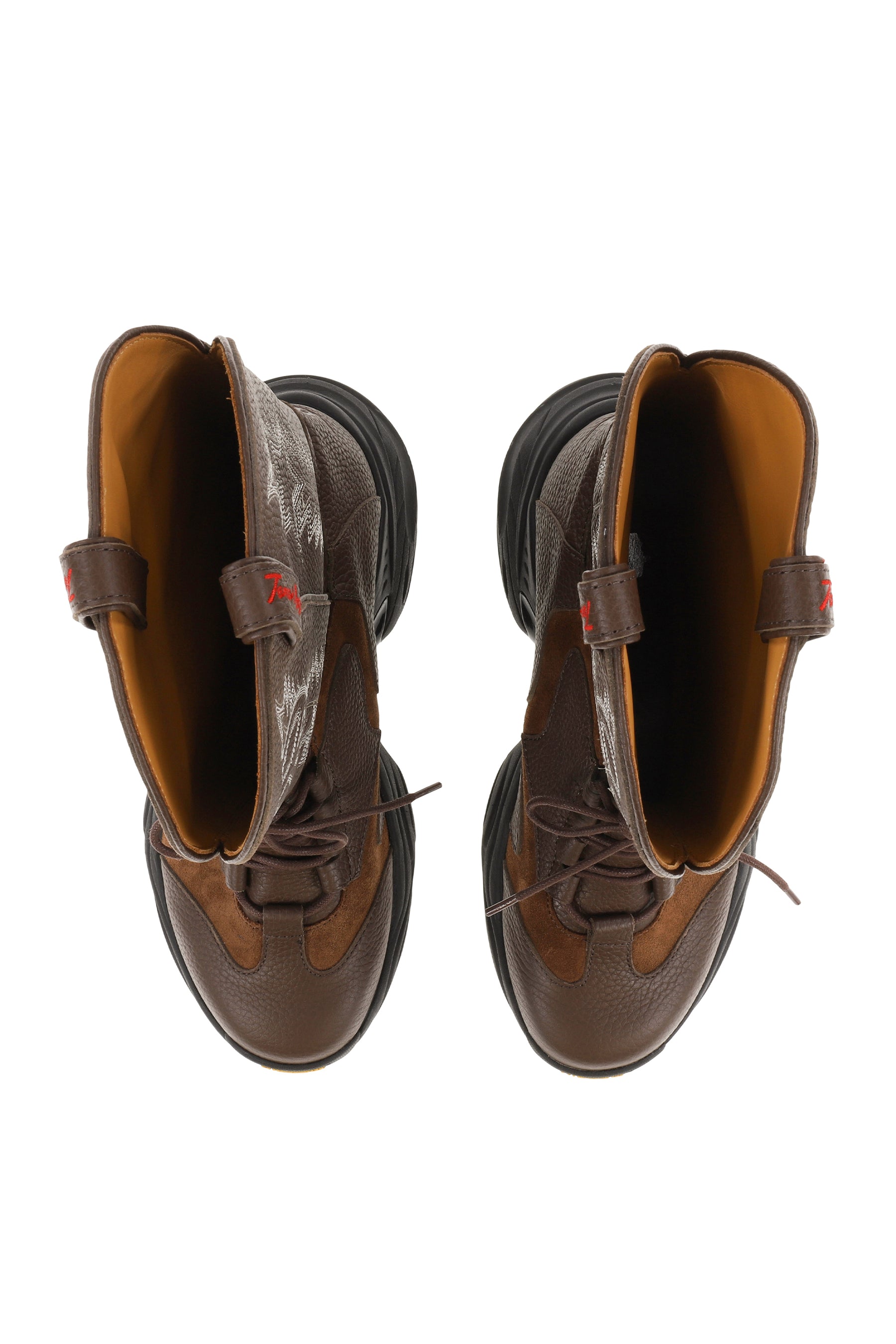 TOMO AND CO. FUNCTIONAL COSMIC WESTERN BOOTS / BRW