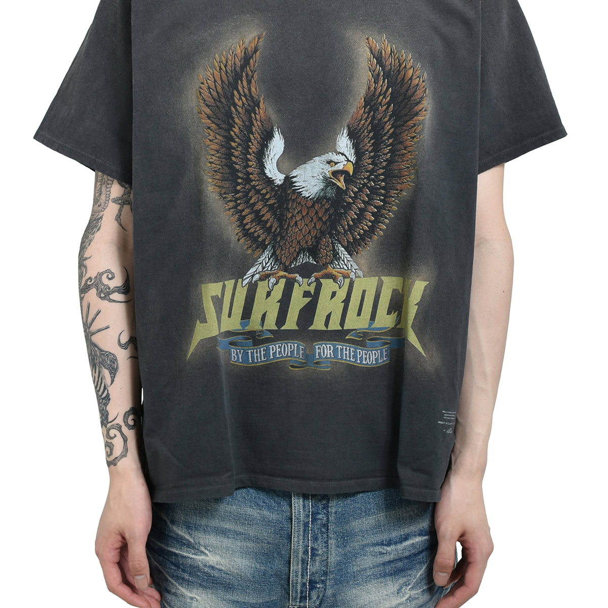 JUN/NAKAYAMA ジュン ナカヤマ SS25 WING T-SHIRTS / BLK - NUBIAN